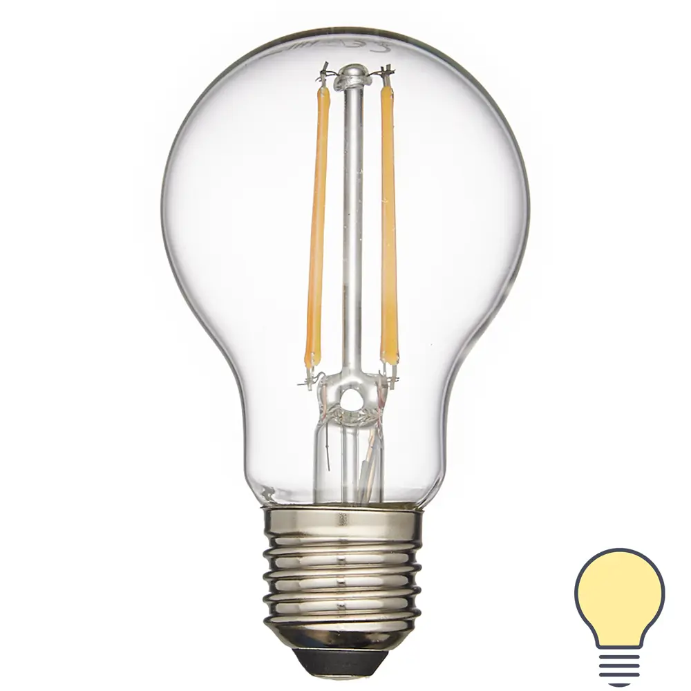 Лампа умная светодиодная Osram Smart Plus E27 220-240 В 5.5 Вт груша прозрачная 806 лм, теплый белый свет 89143907 STLM-2062540 LEDVANCE 