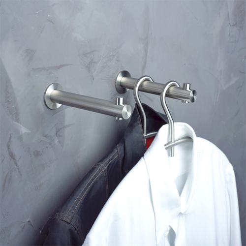 H20-140R40 Крючок настенный, ø20 мм, длина 14,3 см, с розеткой PHOS 