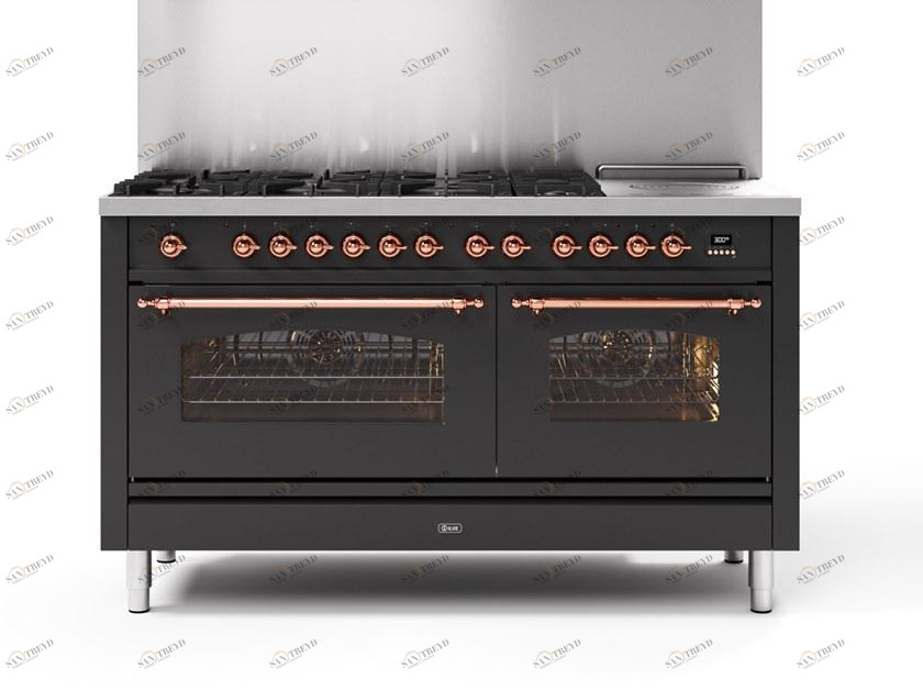 Ilve Отдельностоящая стальная кухня Nostalgie P15n Santreyd