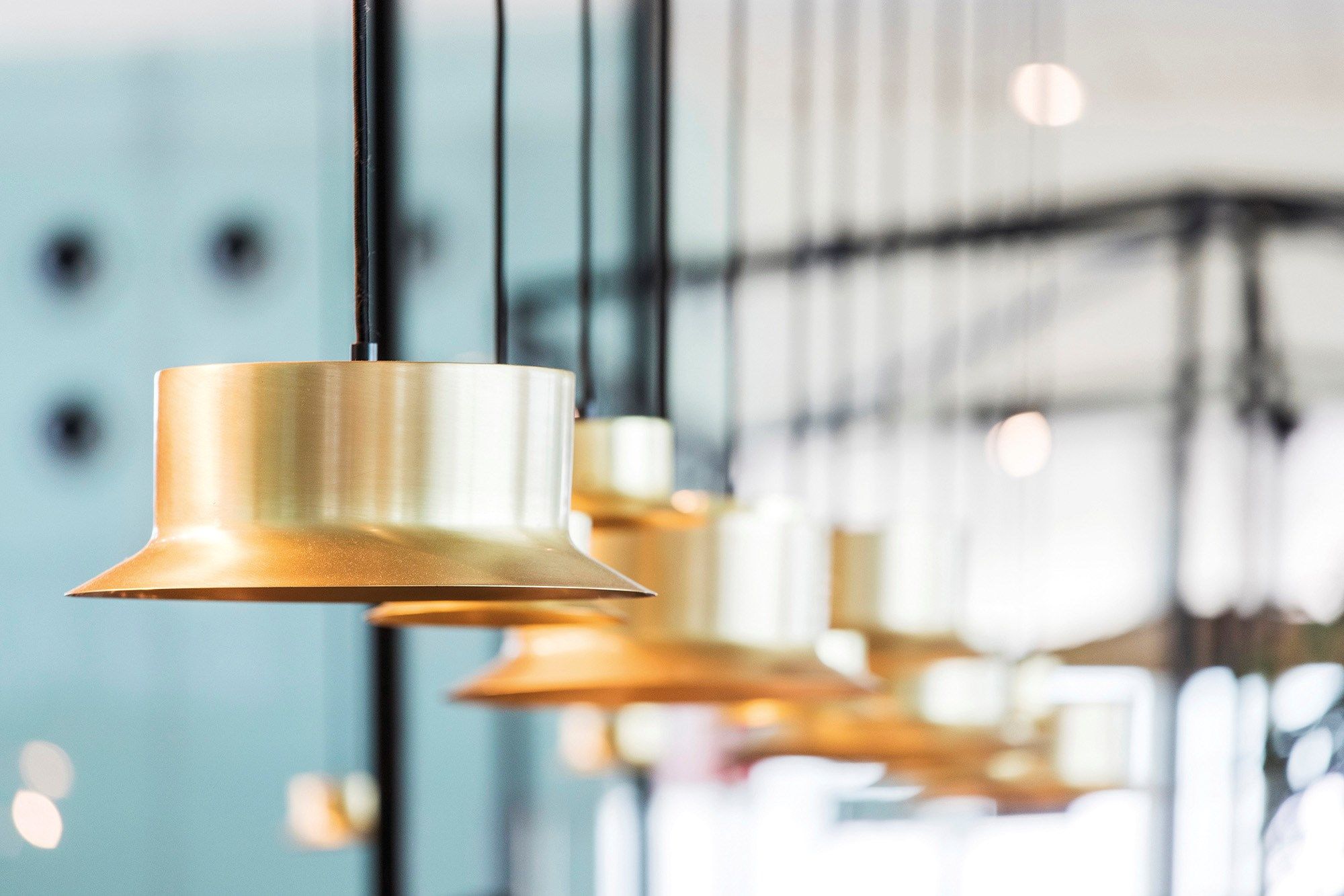 Металлический подвесной светильник с регулируемой яркостью Estiluz Мэн ARCH-00113551 - Вид №1