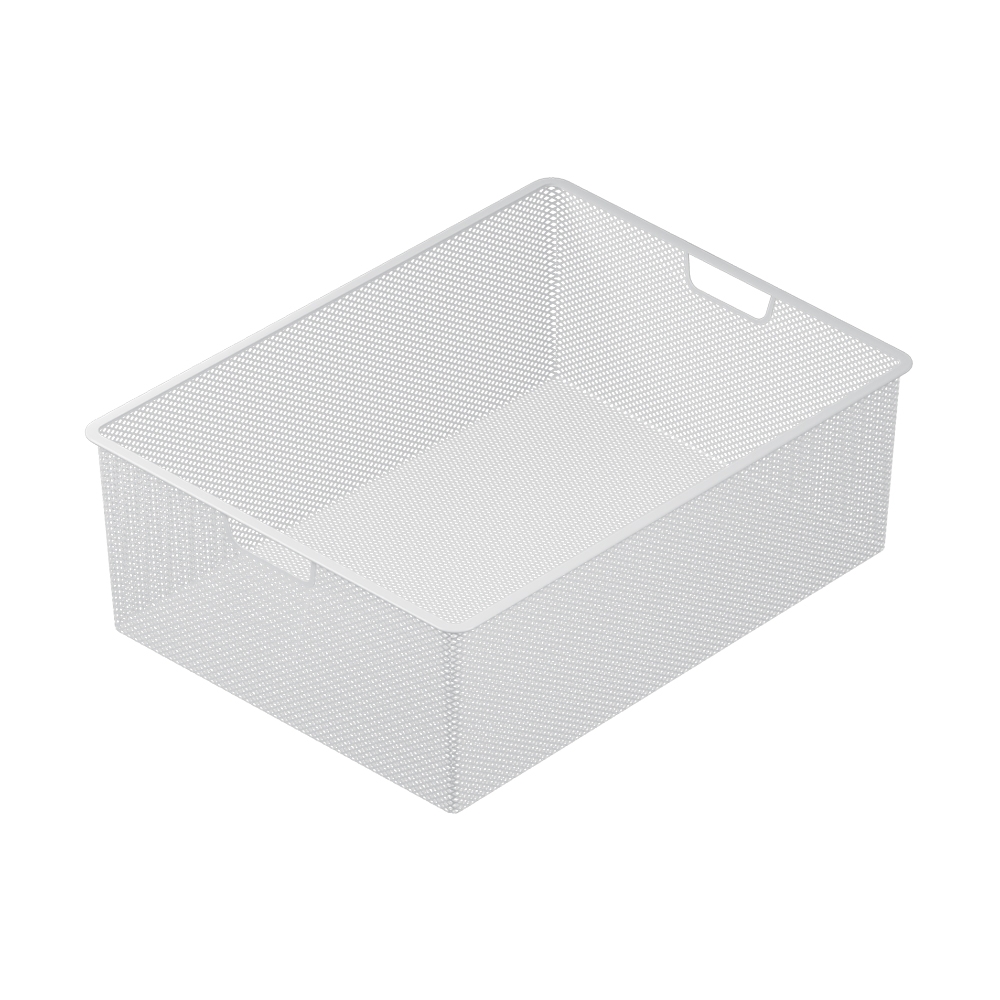 Корзина мелкосетчатая , 555х410х185 мм, серый LJPS0545 Public Steel Россия  - Вид №5