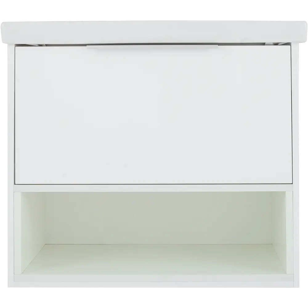 Тумба под раковину подвесная «Дана» 70 см цвет белый SANFLOR STLM-2069480