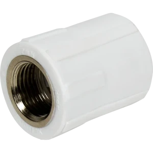 Муфта комбинированная ПОЛИТЭК 25 мм x 3/4" для соединения сантехнических приборов 13564294