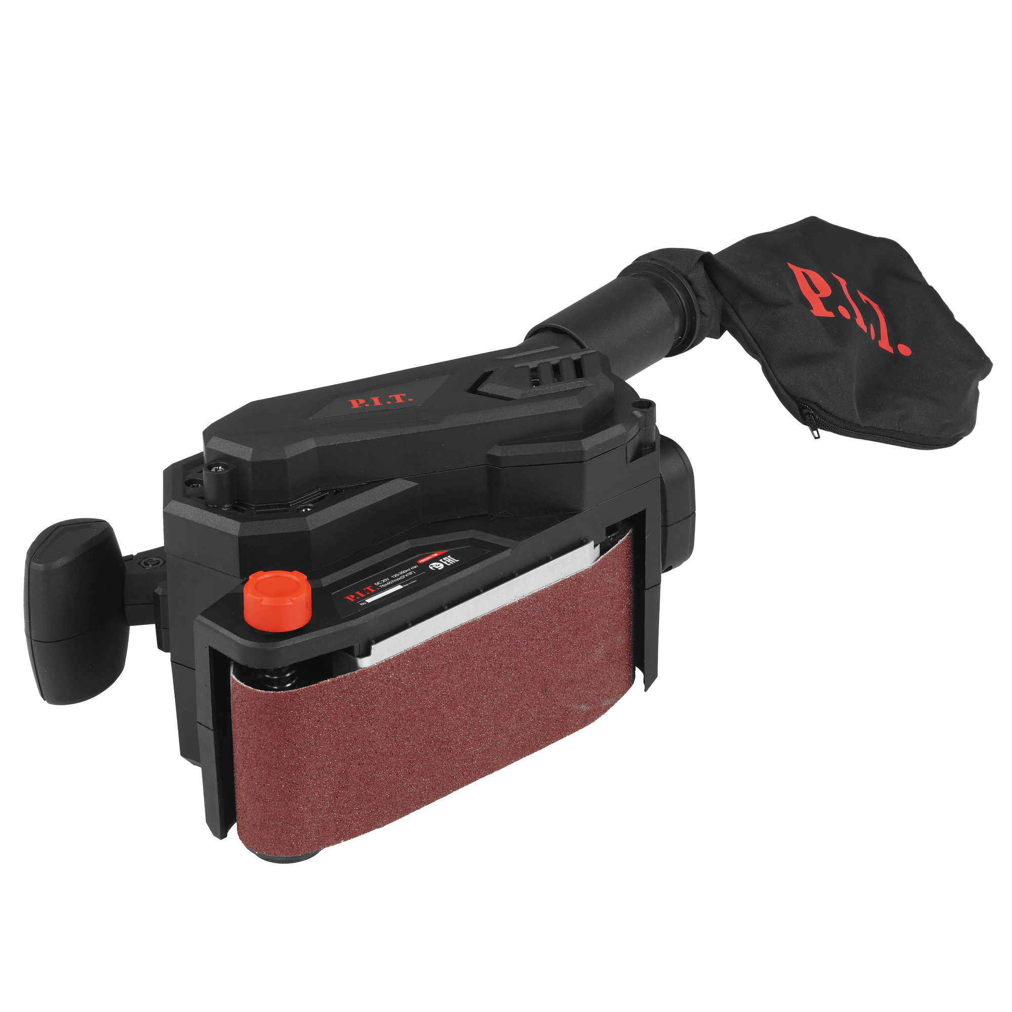 Ленточная шлифмашина P.I.T. PBS20H-75B OnePower 20V  , Без ЗУ, Без АКБ 9227322 PIT STDN-0022666 - Вид №5