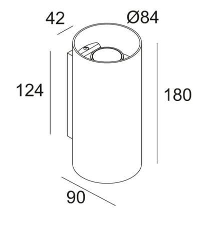 Металлические светодиодные наружные настенные светильники Deltalight ULTRA X ARCH-00131497 - Вид №9