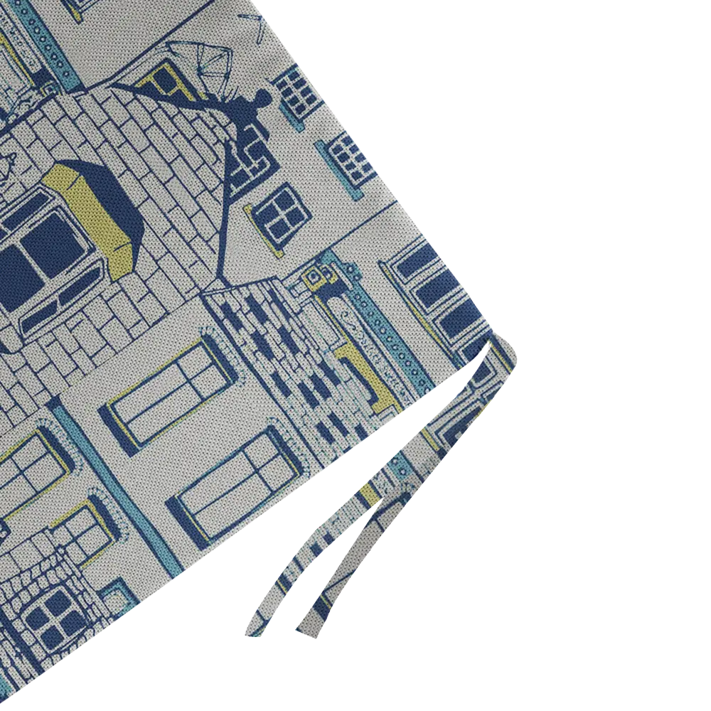 Галета на табурет «Город» 35x35 см цвет мультиколор 82709352 STLM-2140887 LINEN WAY  - Вид №2