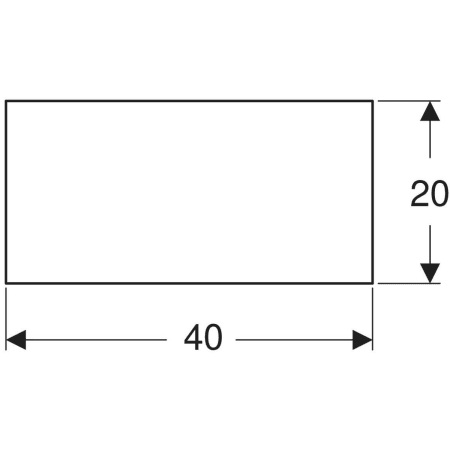 431030301 Боковая декоративная панель Geberit Bambini для детской раковины, более высокая раковина Geberit  - Вид №2