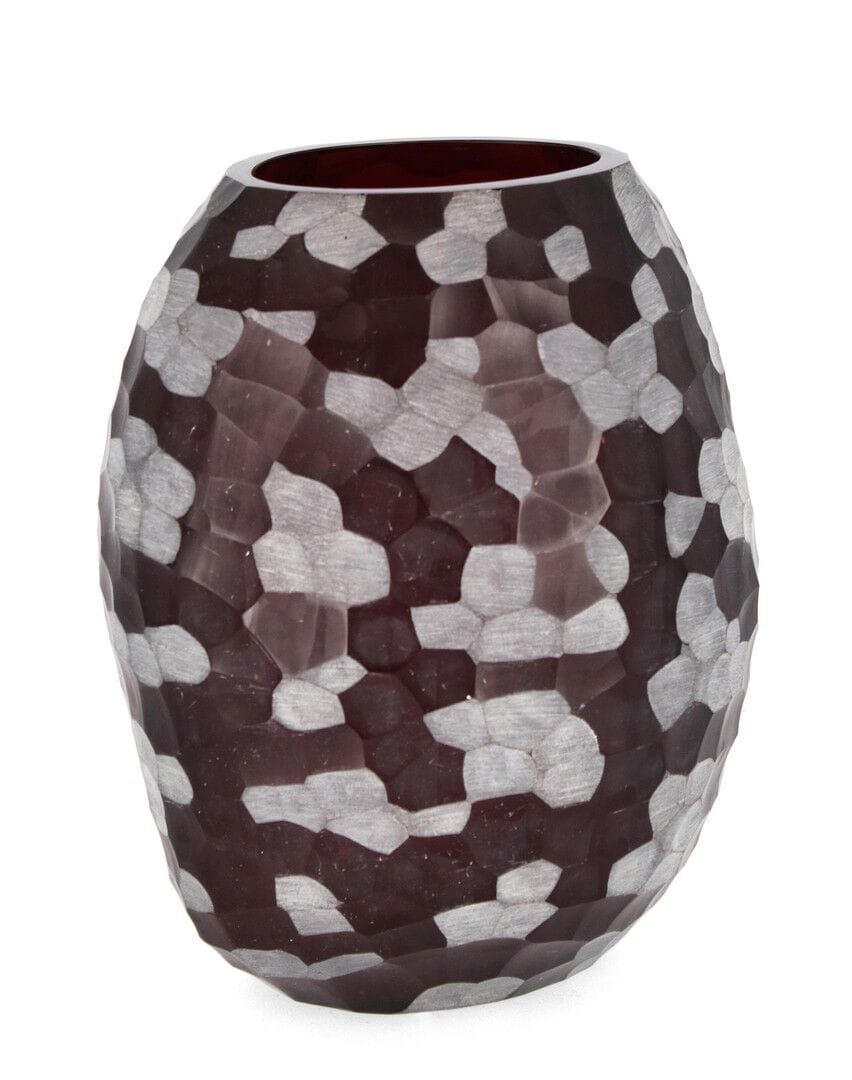 Стеклянная круглая ваза ручной работы BIZZOTTO SAMPUR ARCH-00060149 - Вид №1