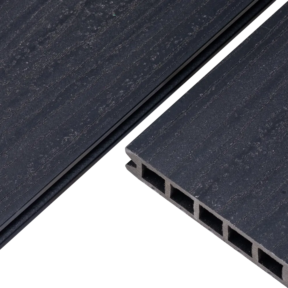 Террасная доска ДПК MultiDeck цвет черный 3000х150х27 мм 0.45 м² 82736291 STLM-2103987 МУЛЬТИДЕК  - Вид №1