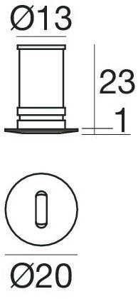 Linea Light Group Светодиодный настенный светильник из алюминия с порошковым покрытием sun-id-1404970 - Вид №1