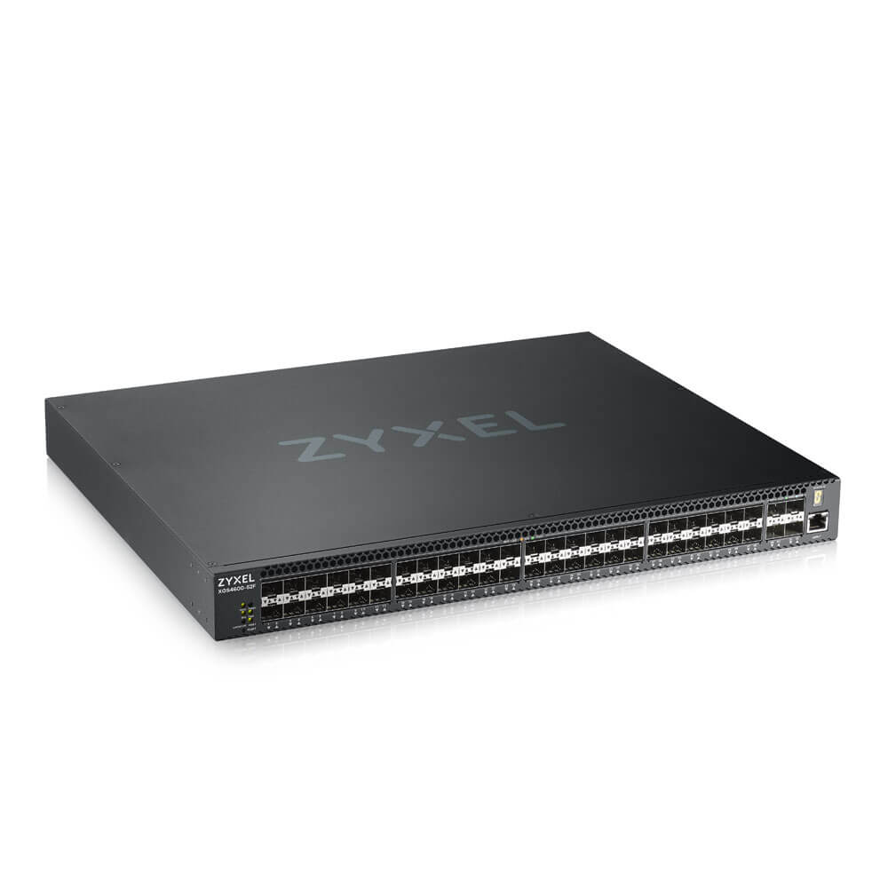XGS4600-52F-ZZ0101F Xgs4600-52f ac l3 managed switch, 48 port gig sfp, 4 dual pers. and 4x 10g sfp+, stackable, dual psu ac ZyXEL Santreyd  - Вид №3