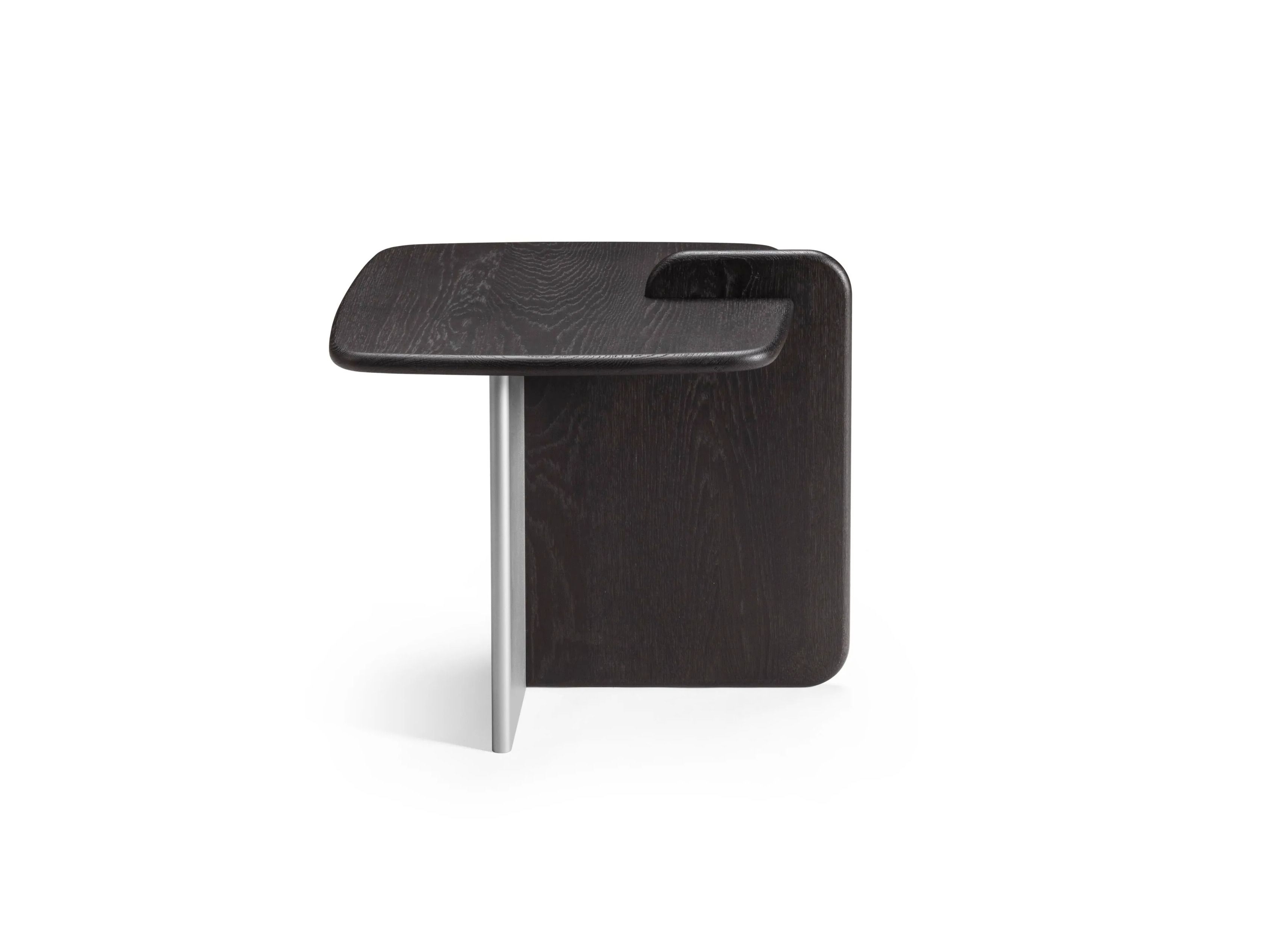 Деревянный квадратный журнальный столик GHIDINI1961 CARDS ARCH-00092606