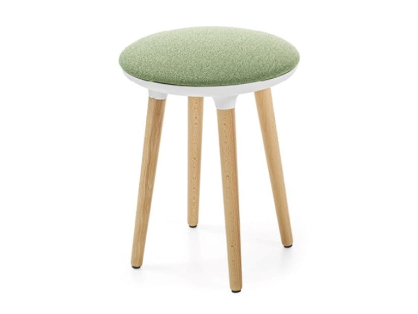 Низкий стул из бука с мягким сиденьем Sesta Boy ARCH-00033643 - Вид №1