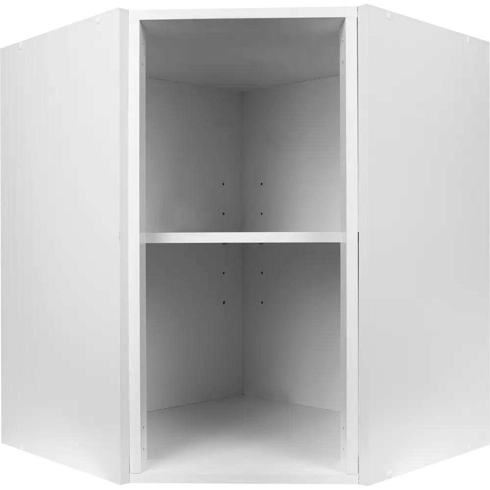 Каркас навесной угловой 60x70x60 см, ЛДСП, цвет белый 82286703 STLM-2121419 DELINIA  - Вид №1