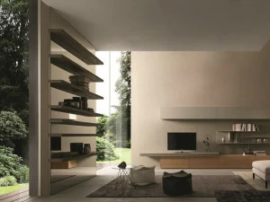 Presotto Модульный книжный шкаф с открытой стенкой I-modulart