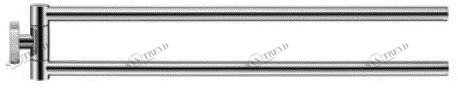 Duravit Поворотный металлический держатель для полотенец Karree 009958