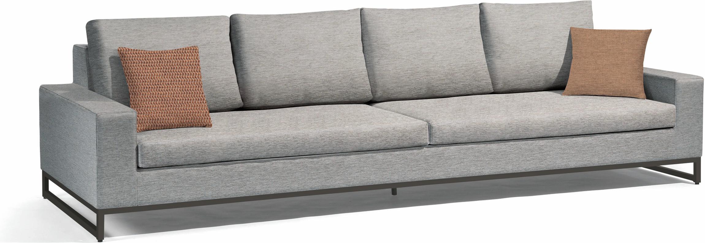 Диван фиксированный лотос воробей 290 Manutti Zendo MNST835