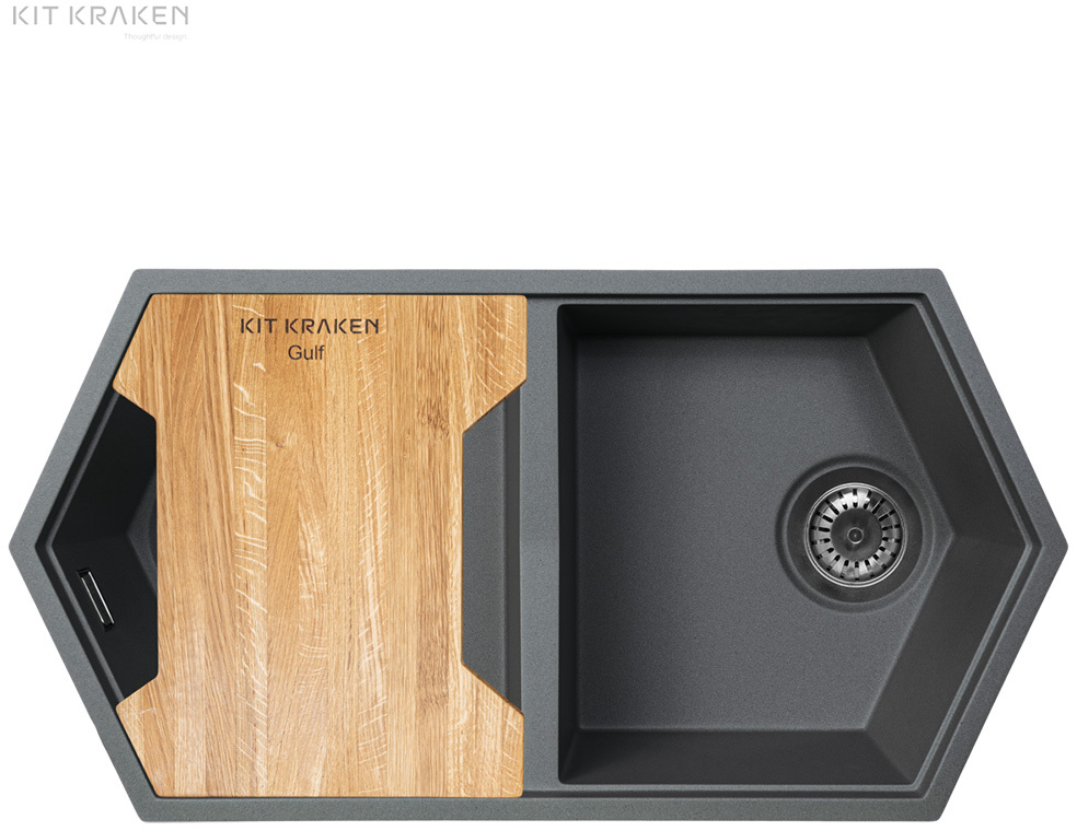 Комплект Kit Kraken Gulf Graphite с доской