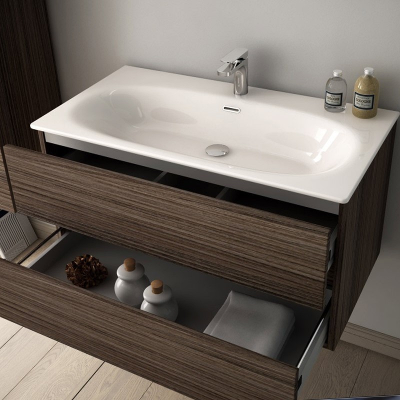 43329 Встроенная раковина под столешницу овальная Ceramica Hidra  - Вид №5