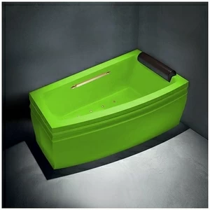 Ванна с аэромассажем салатовая с золотом Gruppo treesse Blanque 1690 DXSTAV166CSZ