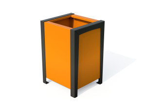 Квадратная стальная плантатор