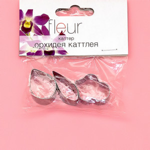 02-0011 Форма (каттер) №15 Цветок орхидеи каттлеи (средний) Fleur