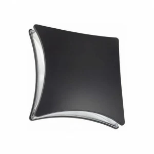 Уличный настенный светильник светодиодный 20,5х20,5 см черный Horoz 076-006-0006 HOROZ 076-006 00-3895730 Черный