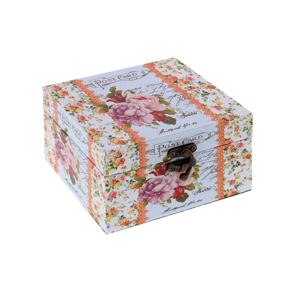 239938 Шкатулка 14 х 14 х 8 см Розовый Santreyd 