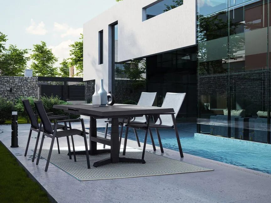 Напольный прямоугольный полипропиленовый ковер BIZZOTTO THIERRY ARCH-00123939 - Вид №4