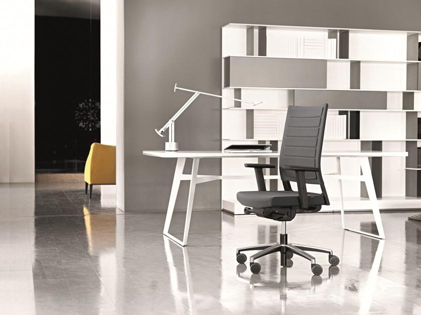 VAGHI Поворотный офисный стул из ткани с подлокотниками Expo light Iqpi/ixsi - Вид №2