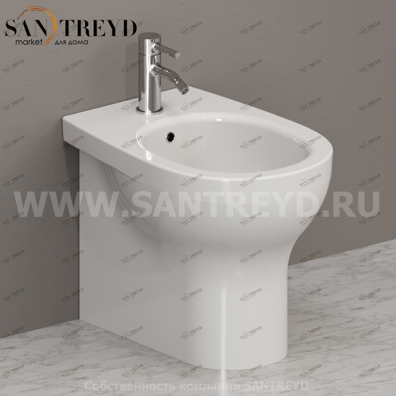 GR011BI Биде напольное GRACE Ceramica Globo