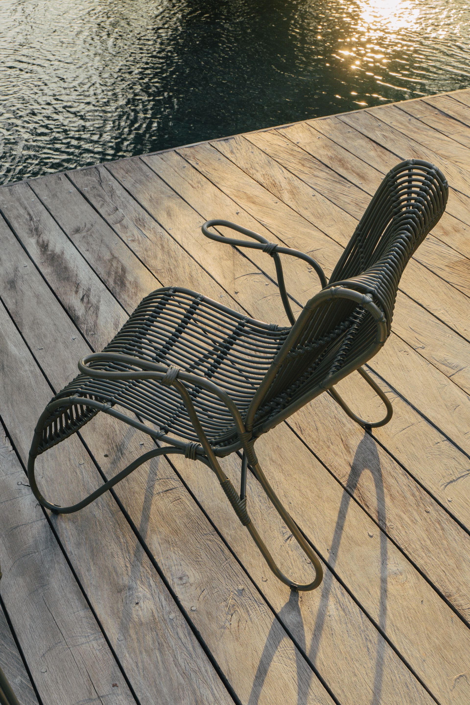 Синтетическое волокно садовое кресло с подлокотниками cbdesign Continuum ARCH-00069100 - Вид №5