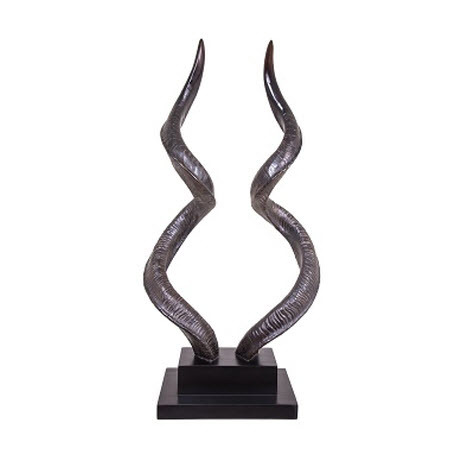 Статуэтка декоративная бронзовая Horns PUSHA PUSHA 062720 Бронза  - Вид №1