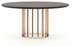 Laskasas Круглый обеденный стол из дерева Cheryl Lk2225