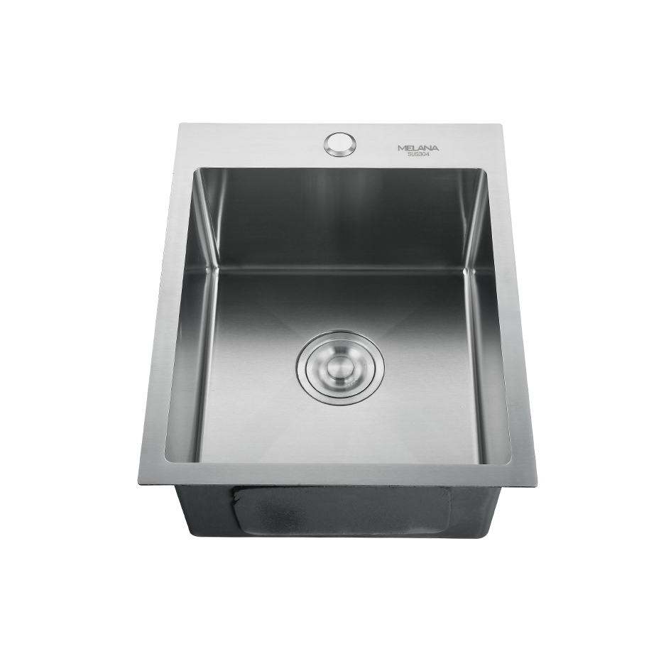 Мойка H4050 MELANA ProfLine 3,0/215 САТИН врезная прямоугольная с коландером H4050 H4050 сатин