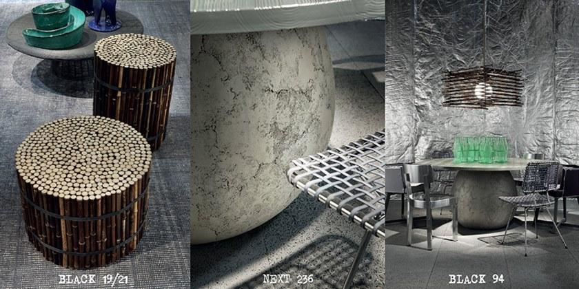 Gervasoni Подвесной светильник из бамбука Black sun-id-1454215 - Вид №1