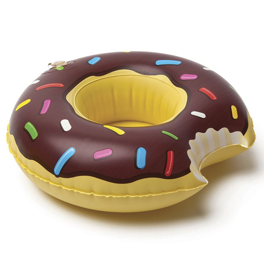 Набор подстаканников для бассейна donut 3 шт BIGMOUTH ДИЗАЙНЕРСКИЕ 299848 Бежевый;коричневый  - Вид №2