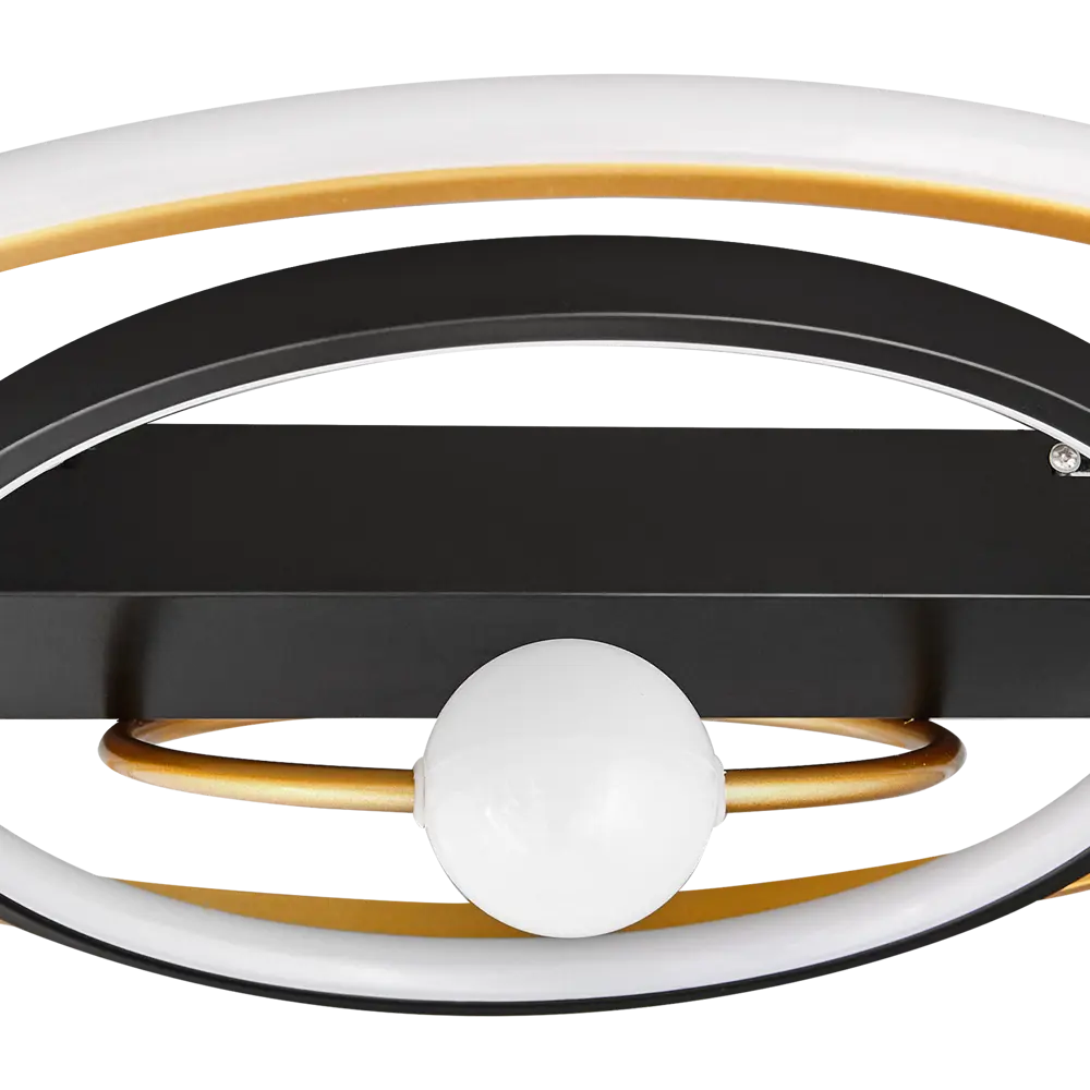 Люстра потолочная Jlight Trizy 5647/90C LED цвет черный/золото 84315603 STLM-2130548  - Вид №7