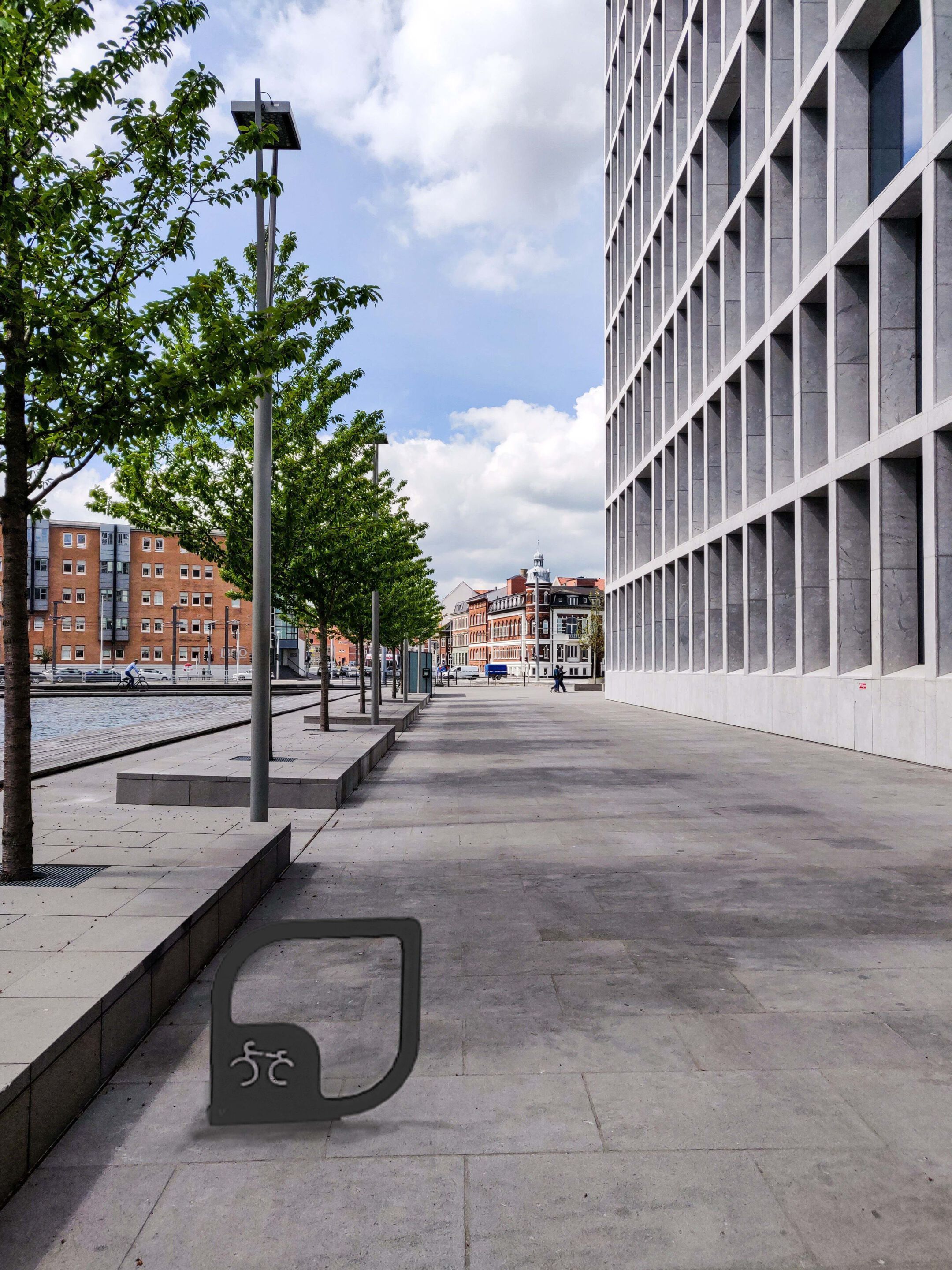 Стальная стойка для велосипедов с порошковым покрытием Urbencéa TILAS ARCH-00023706 - Вид №1