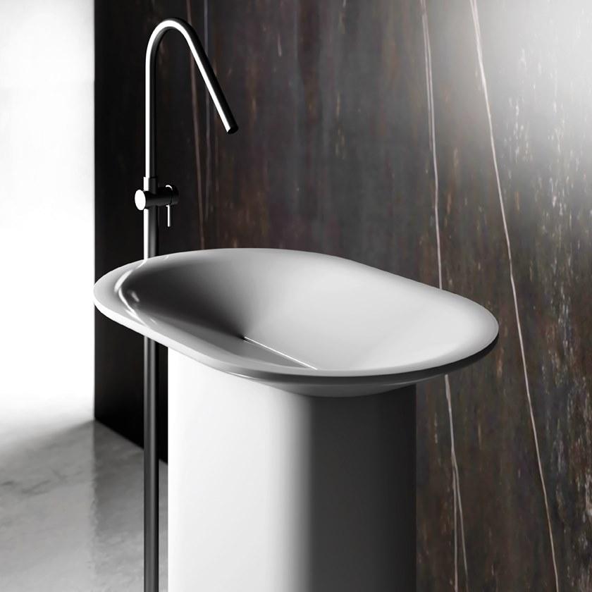 Relax Design Отдельностоящий овальный Lavabo из luxolid® Shell sun-id-1460145 - Вид №2