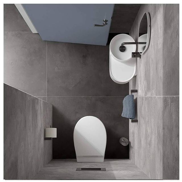 S557T0R0V7.104 Приставной унитаз напольный Черный A. e T. Italia Dot Италия AeT ITALIA DOT 2.0 - Вид №3