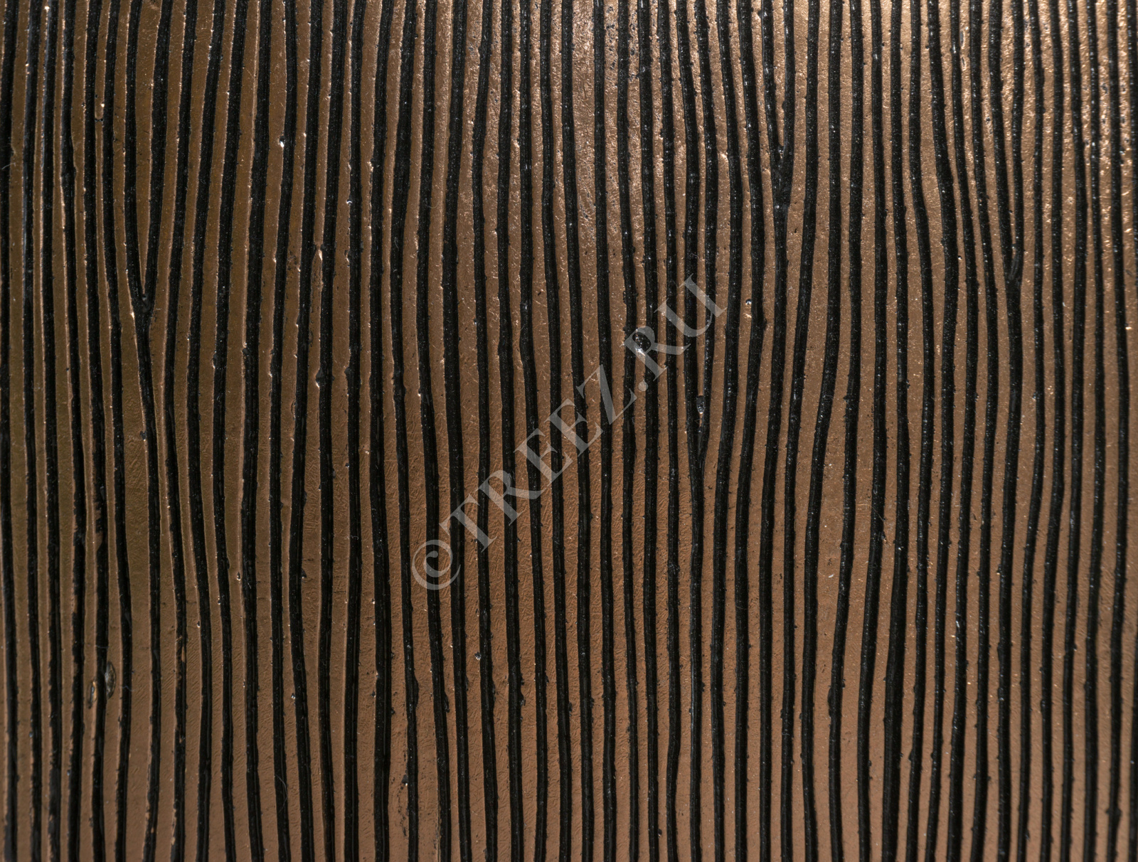 41.3320-06-044-BRS-39 Кашпо  Effectory - серия Wow - Конус-Чаша - Тёмное матовое золото Цветочная коллекция  - Вид №1