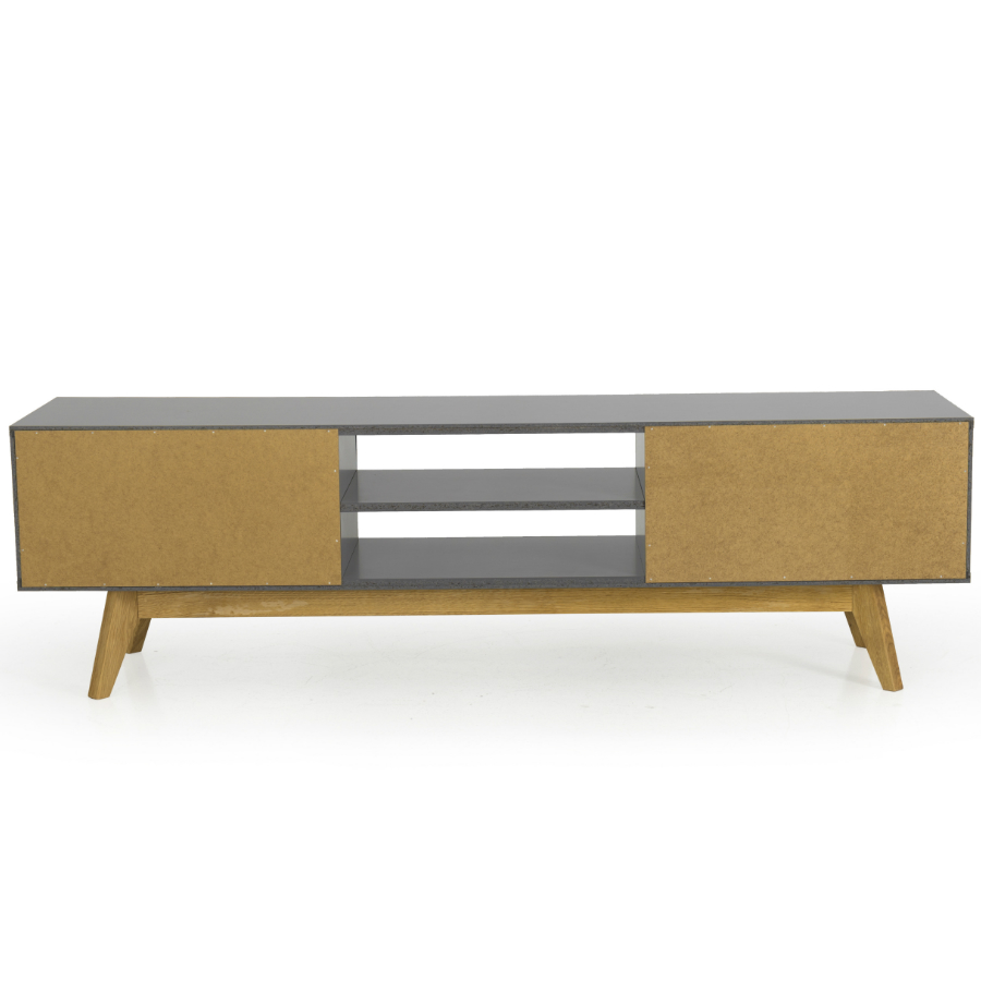 Тумба под ТВ Tenzo Bess, 50х170х43 см, дуб, серая 2162014 - Вид №6