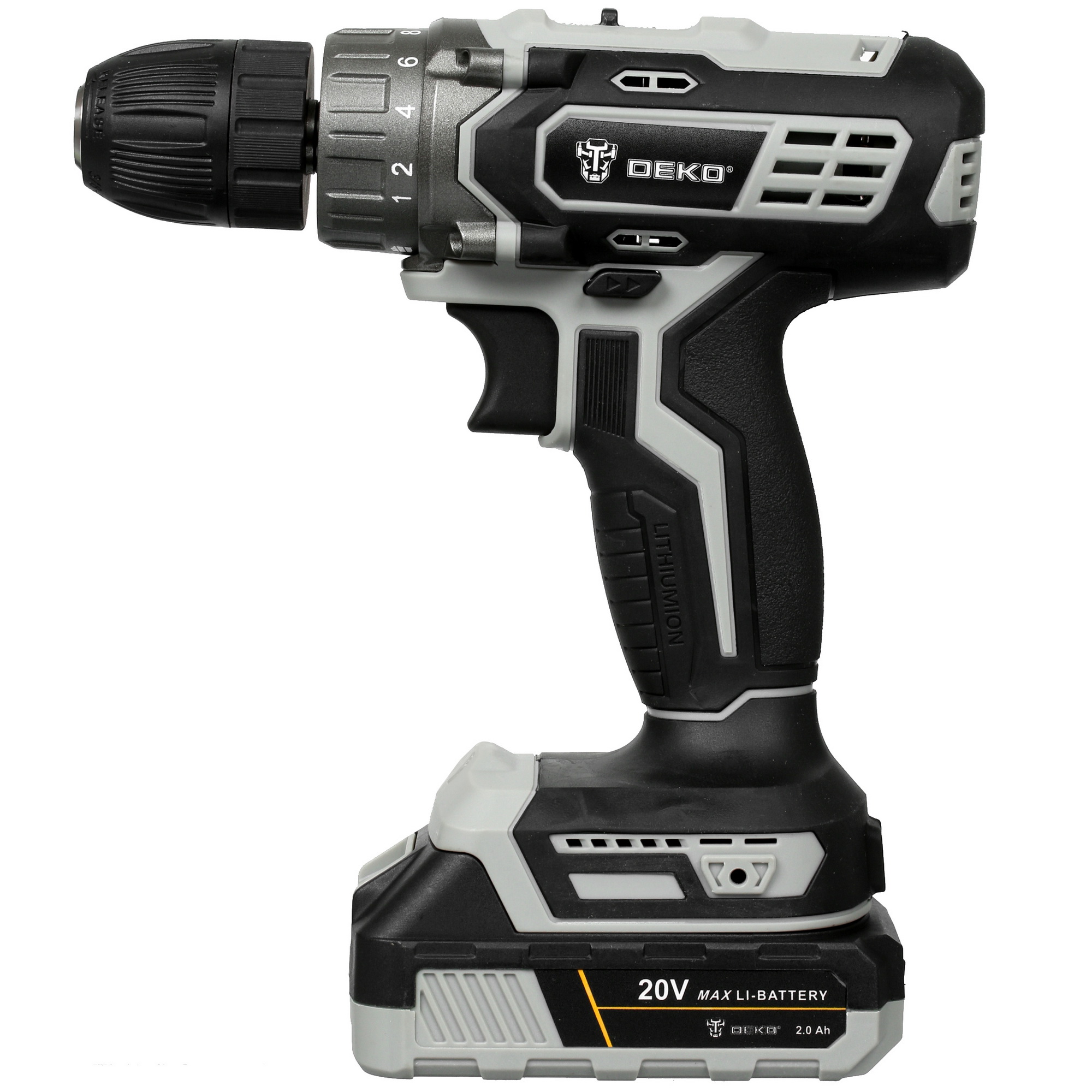 Дрель-шуруповерт DEKO DKCD20 Black Edition SET 3 063-4050 MAX 20V 5343163 STDN-0136479