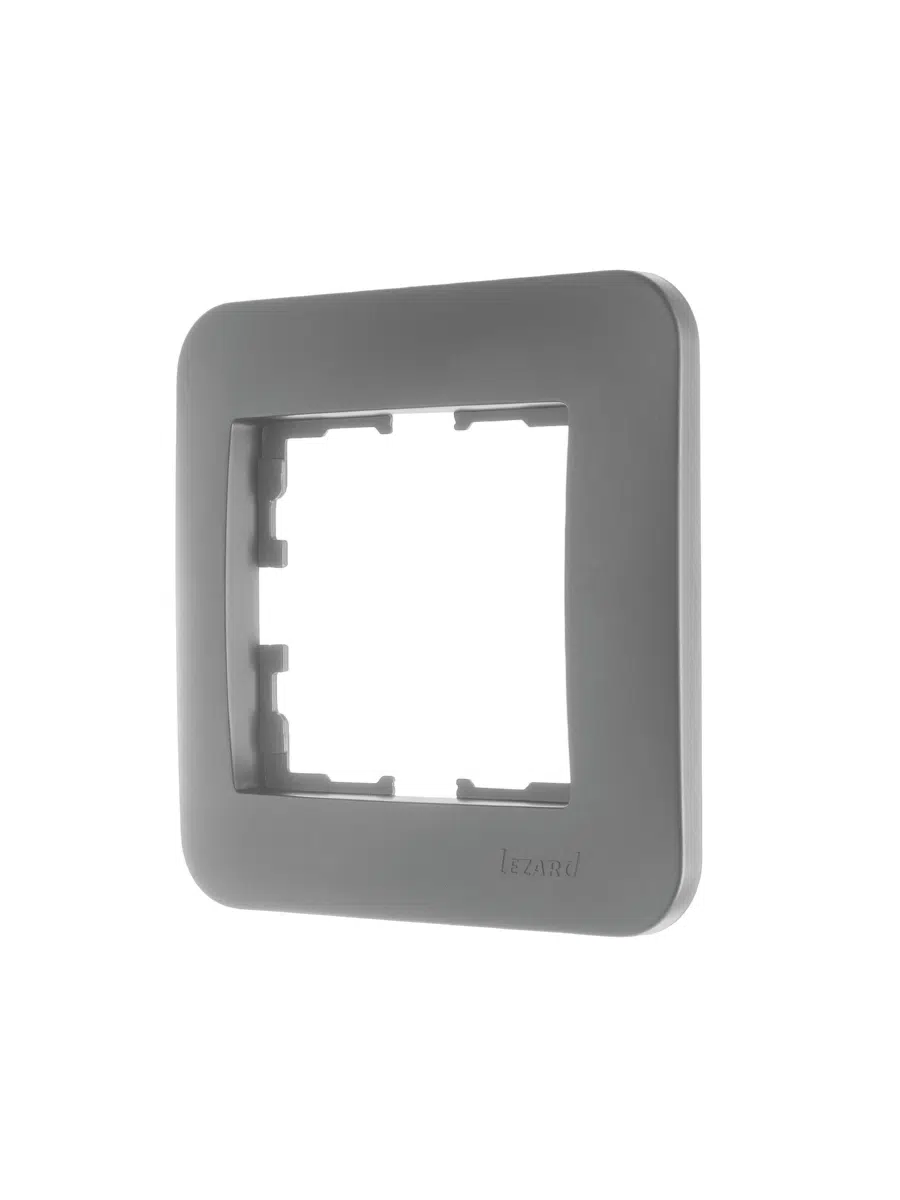 ASTI Рамка 1-ая горизонтальная б/вст платина LEZARD 7081-3500-146 - Вид №2
