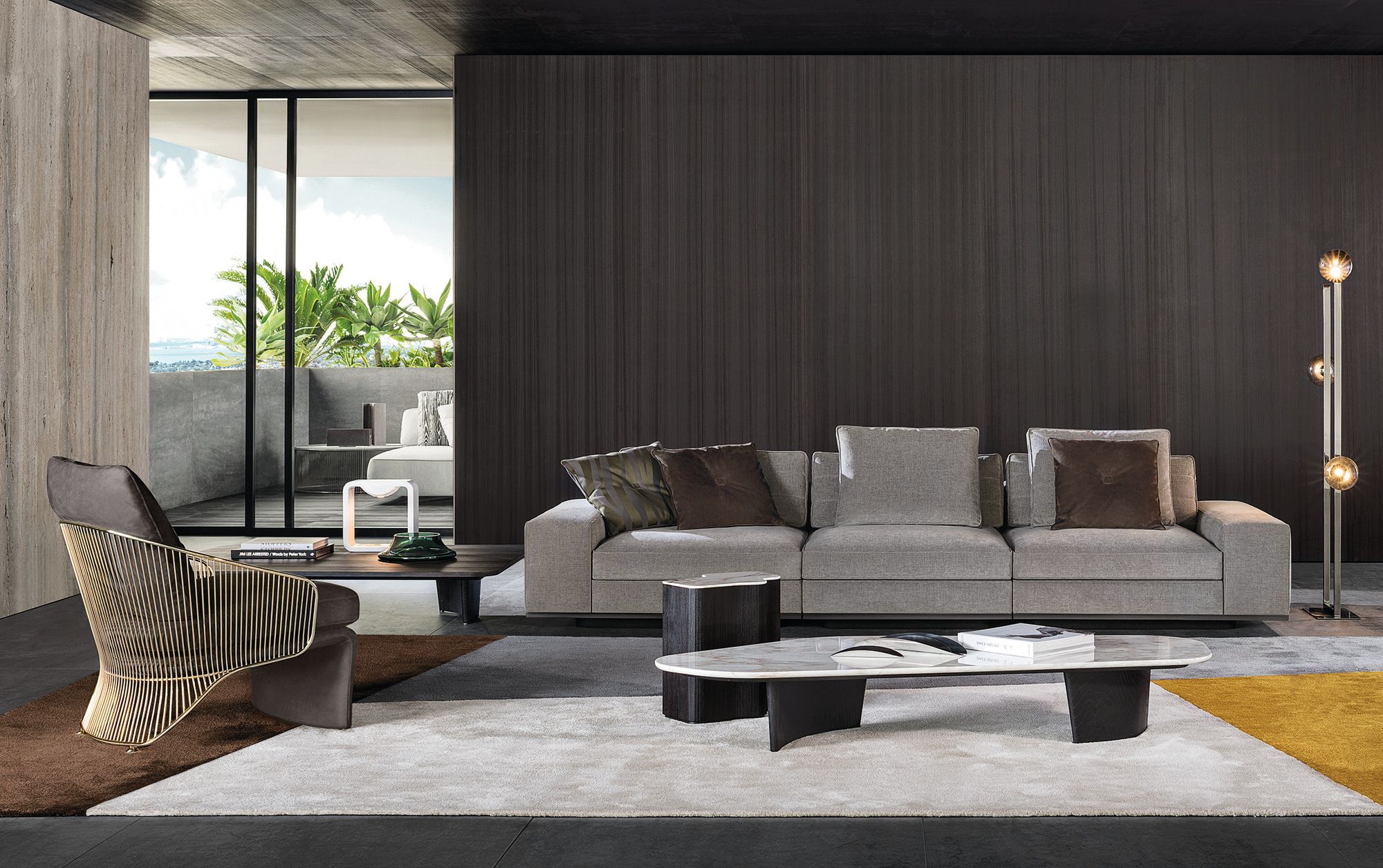 Модульный тканевый диван Minotti ARCH-00037891 - Вид №11