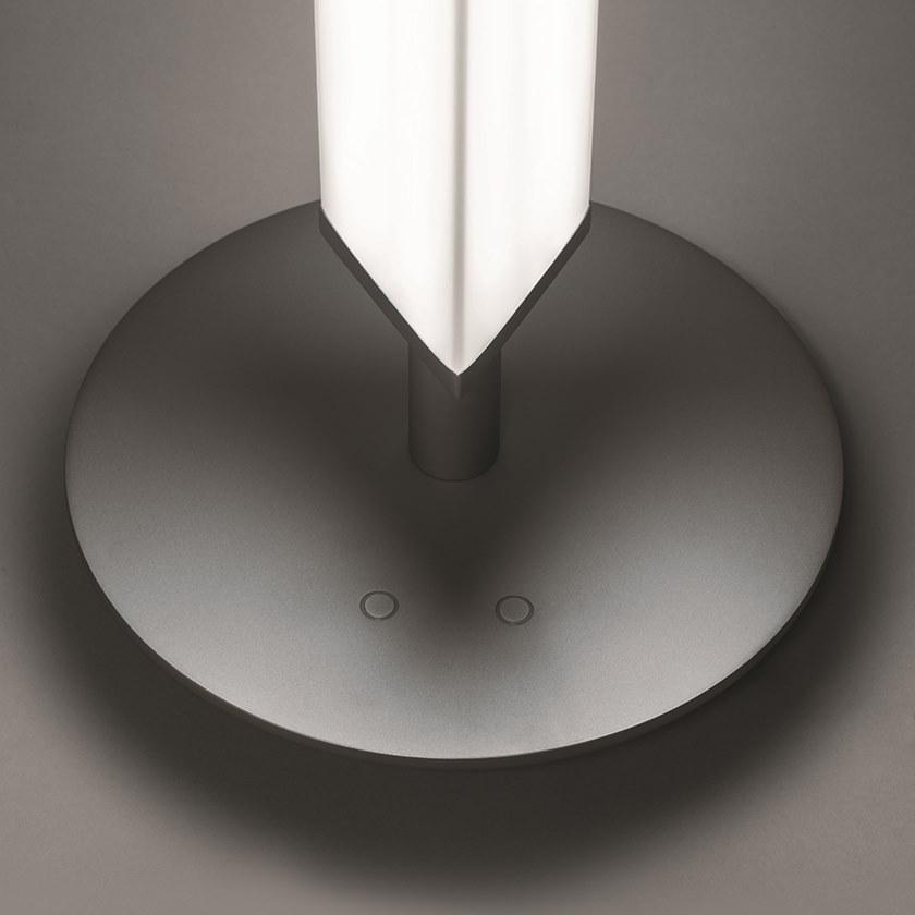 Firmamento Milano Светодиодный торшер из стали и стекла  Plc013fm-wh  - Вид №1