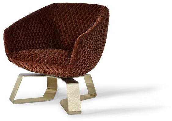 HESSENTIA - Cornelio Cappellini Мягкое кожаное кресло Oliver sun-id-1348280 - Вид №4