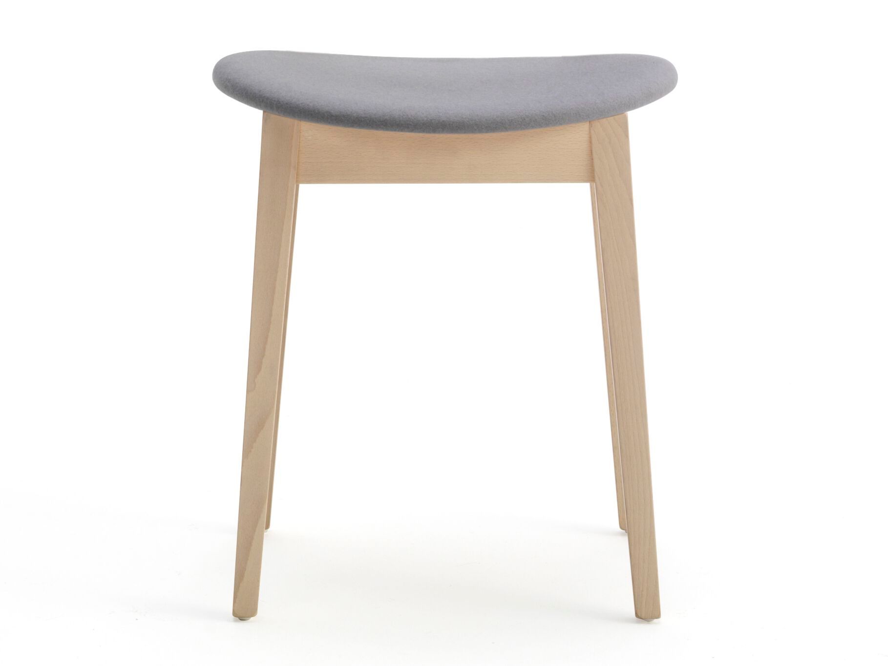 Низкий стул из бука с мягким сиденьем Billiani Gradisca ARCH-00019592