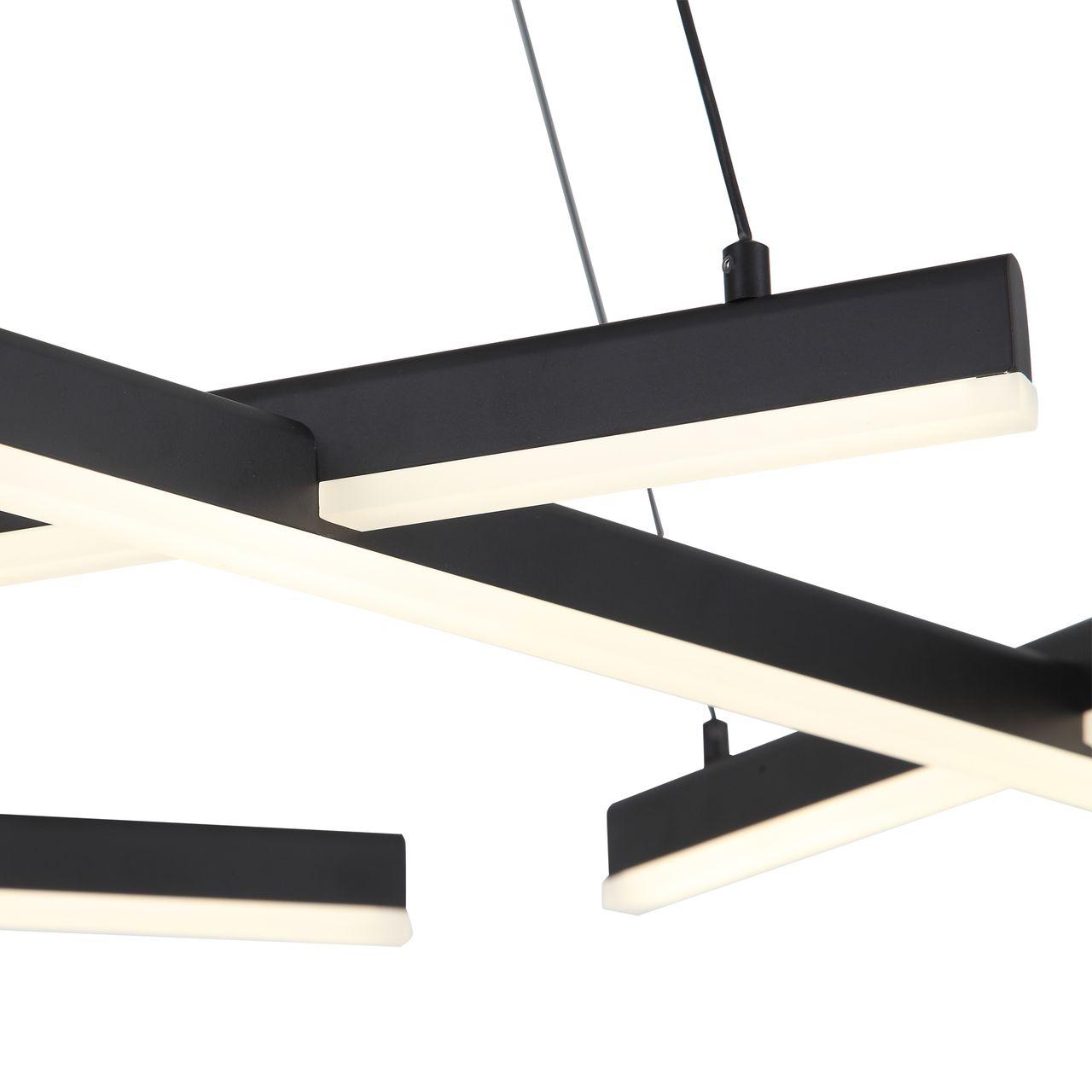 Подвесной светодиодный светильник ST Luce Basoni SL394.413.06 ST LUCE ДИЗАЙНЕРСКИЕ, BASONI 276137 Черный  - Вид №2